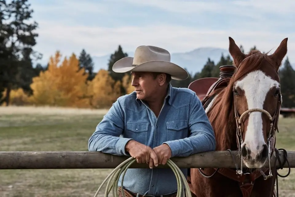 Kevin Costner en la serie Yellowstone