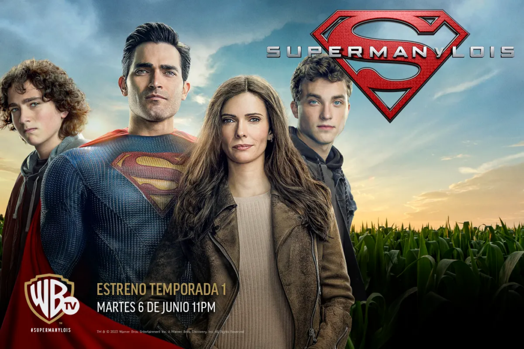 Poster promocional de la serie "Superman y Lois"