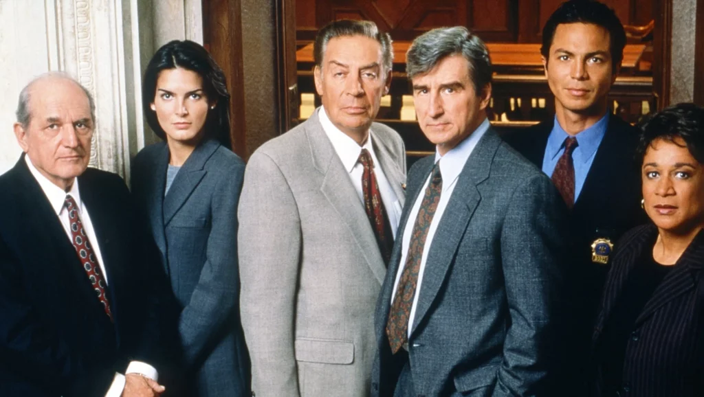 El cast original de La Ley y el Orden (1990).